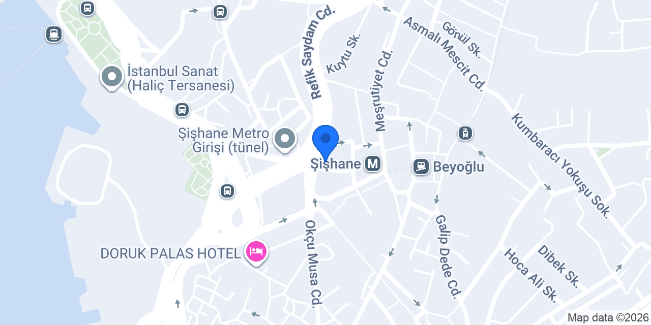 Teğet Mimarlık konumu