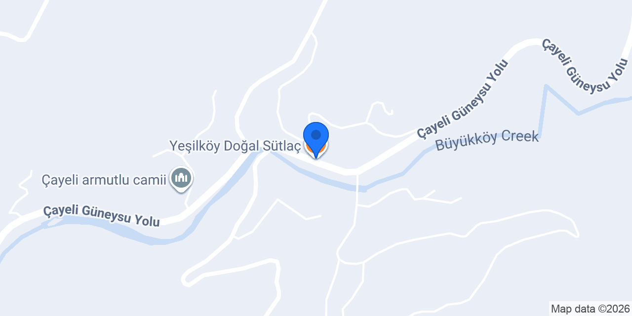 Yeşilköy Doğal Sütlaç konumu
