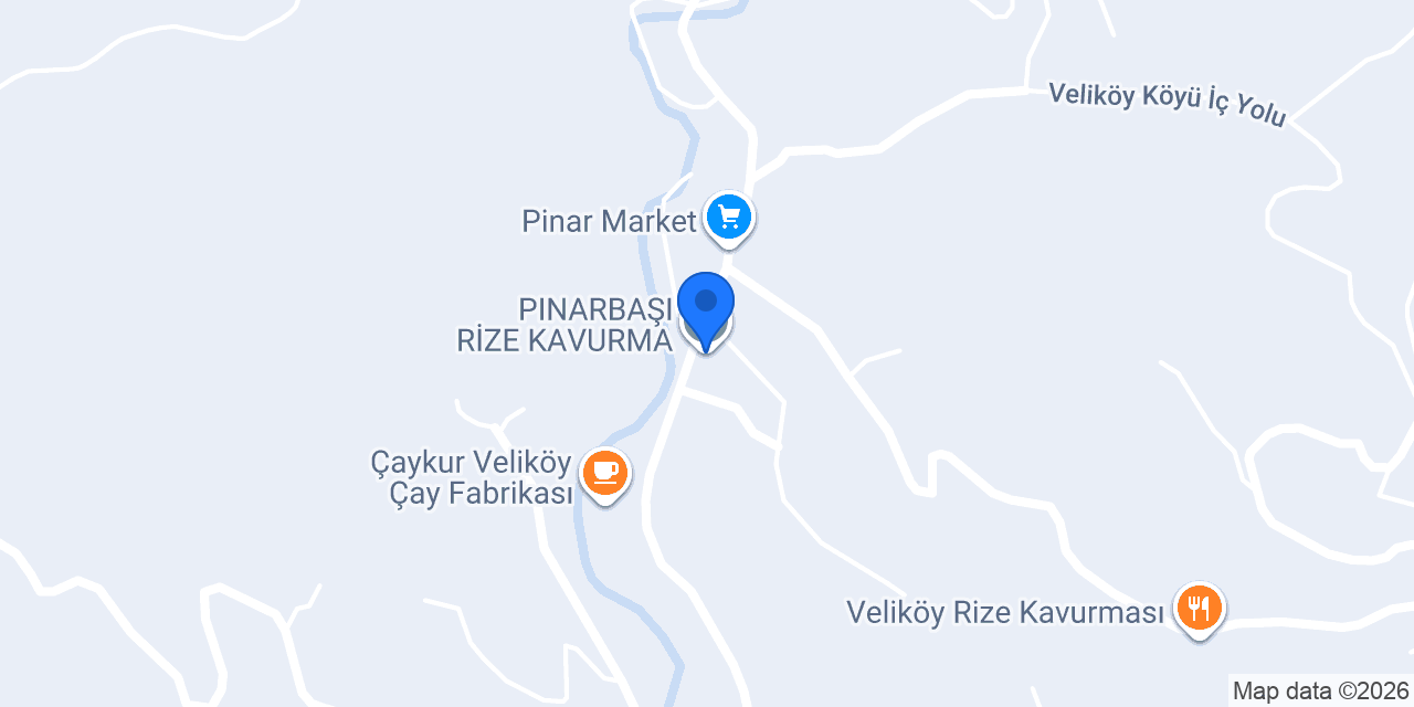 PINARBAŞI RİZE KAVURMA konumu