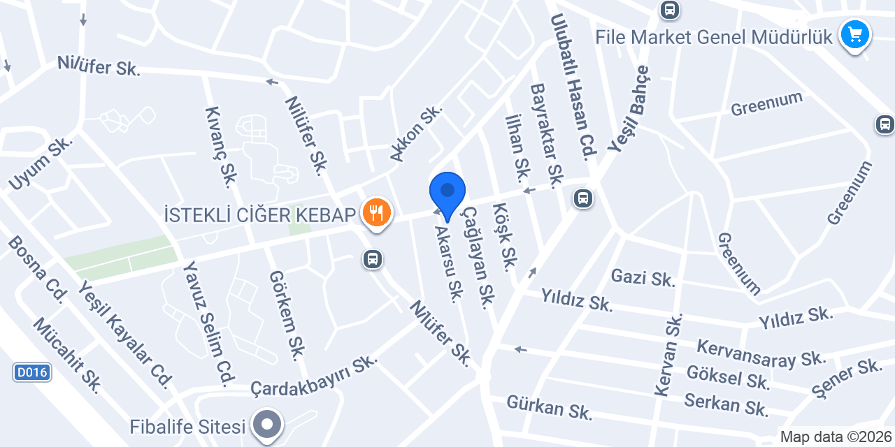 Refah İnsani Yardım Derneği konumu