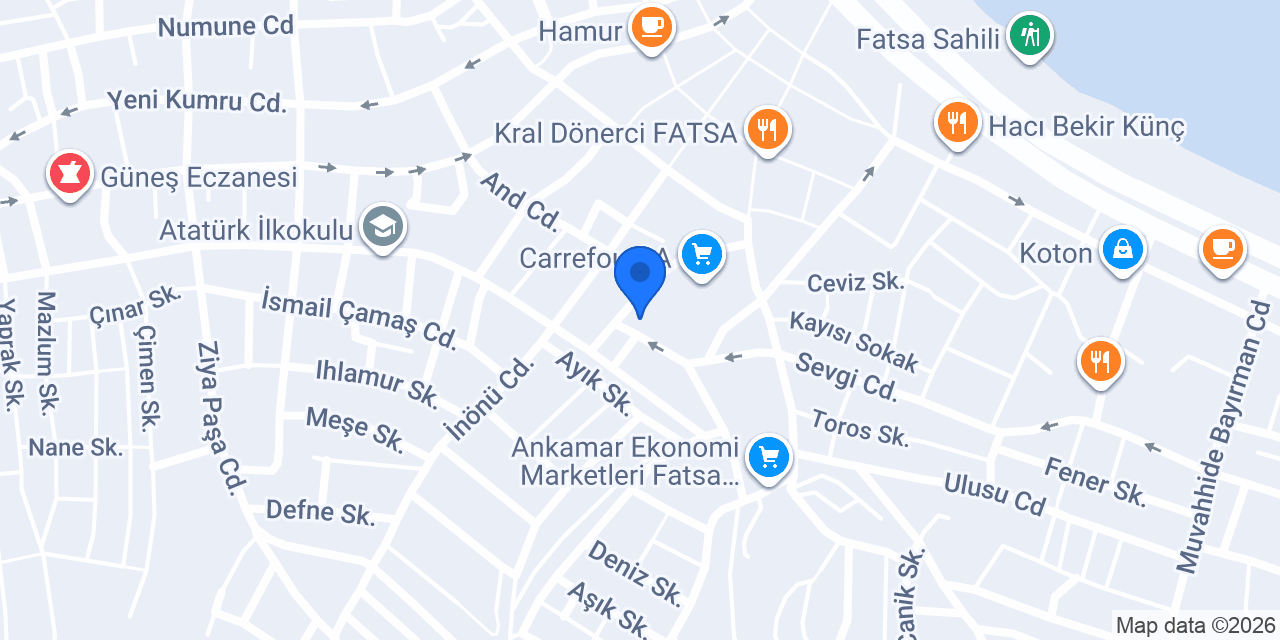 Şifa Tıp Merkezi konumu