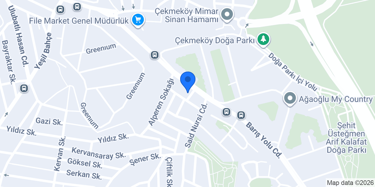 Çekmeköy konumu