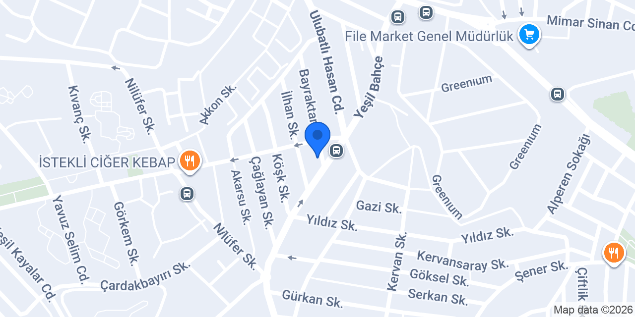 NB STÜDYO PİLATES konumu