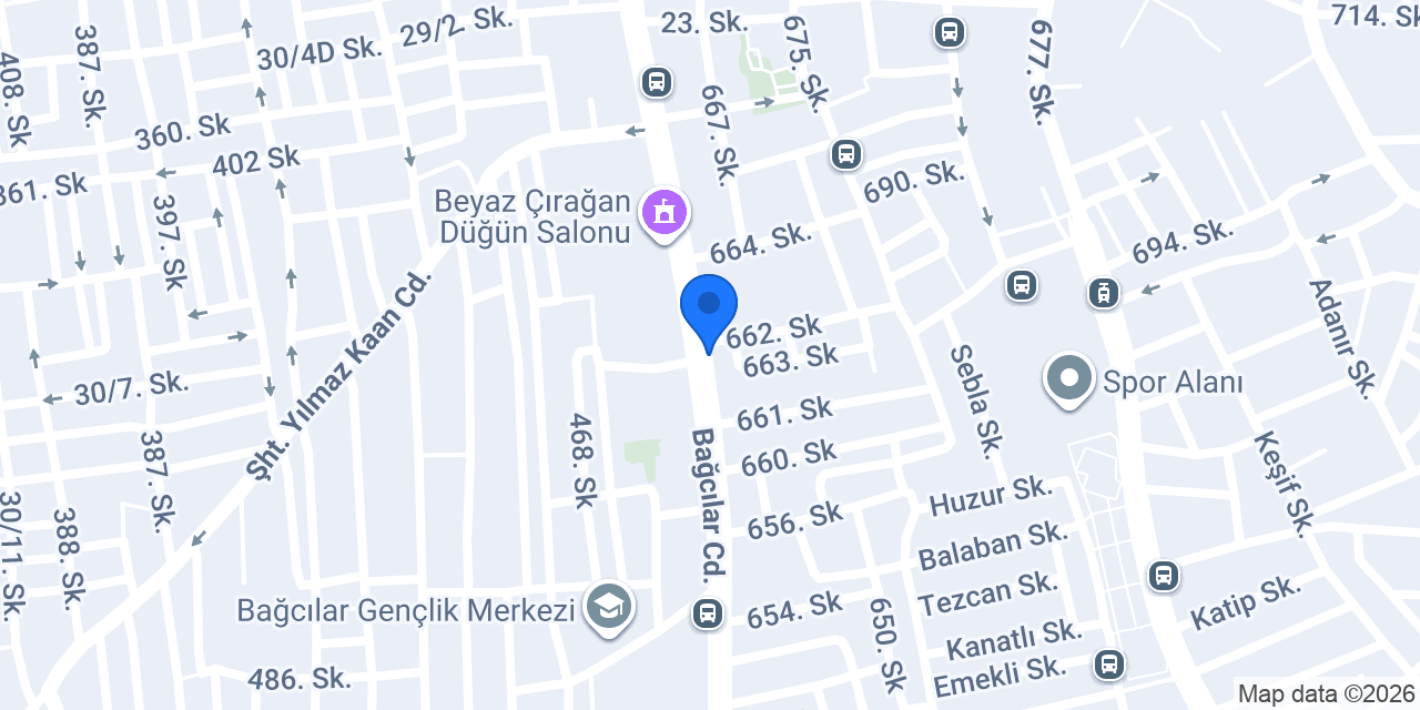 Namlı Sarıyer Börekçisi konumu