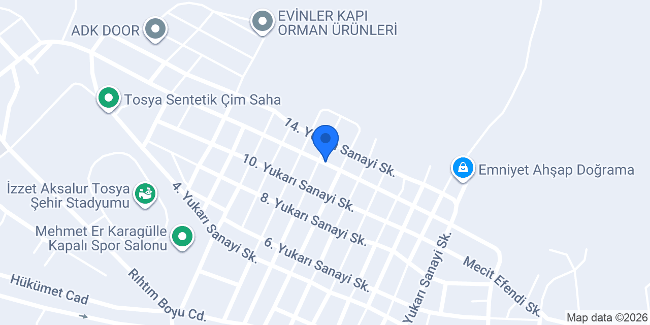 TOSYA GÜNEŞ MOBİLYA konumu
