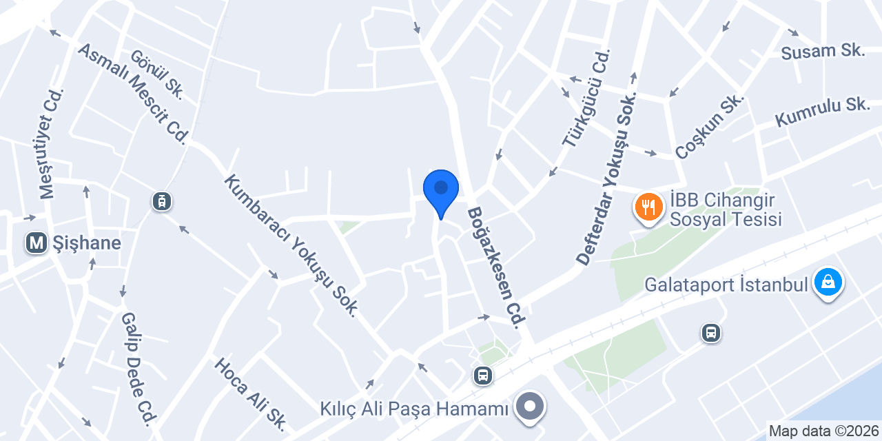 TOPHANE OTOPARK konumu