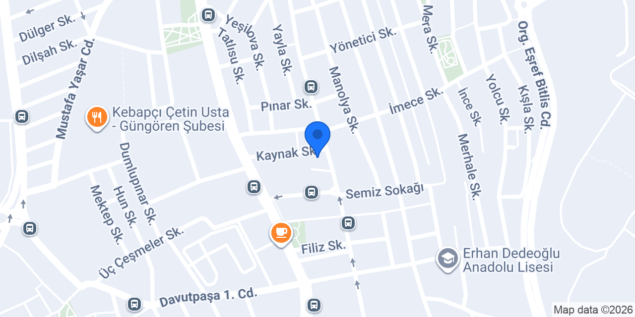 Öz Sarıyer Börek Cafe konumu