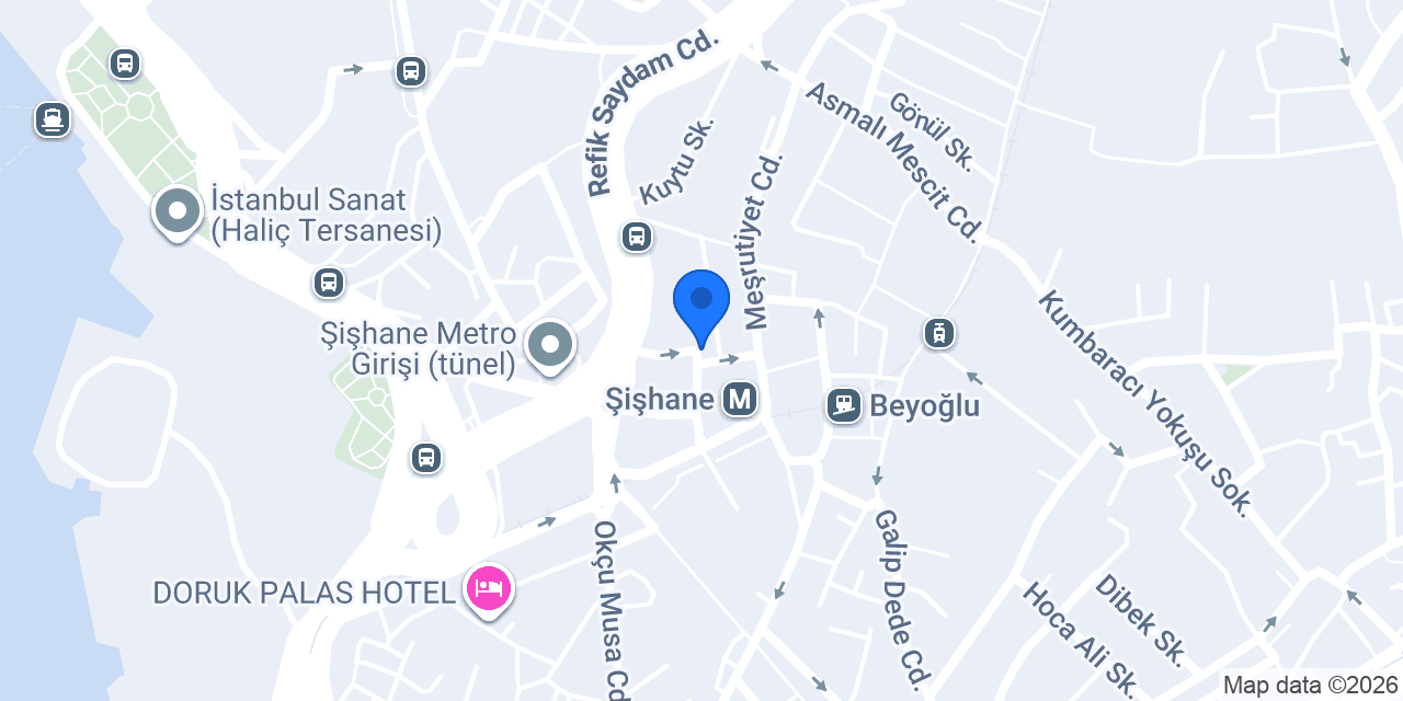 Yeşilada Otopark konumu