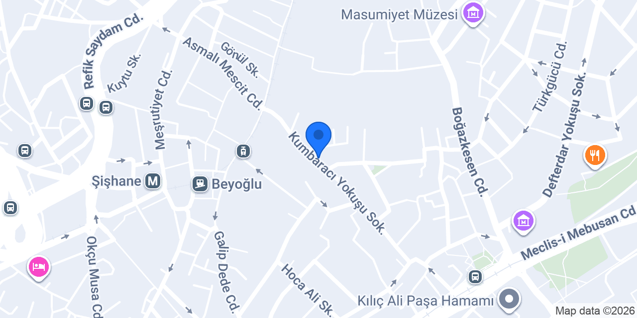 Sosyal Sanathane | Beyoğlu konumu