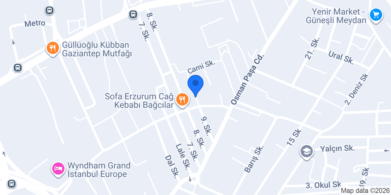 AK TEKSTİL ÖRME konumu