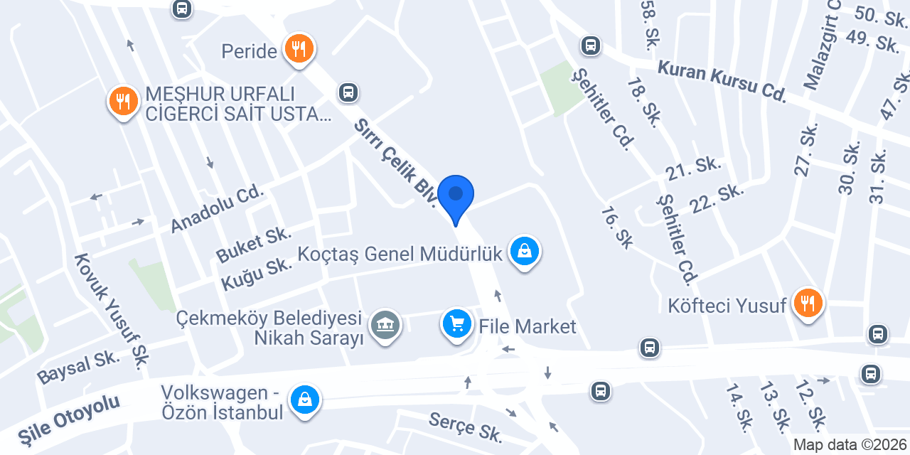 Harmonia Mobilya konumu