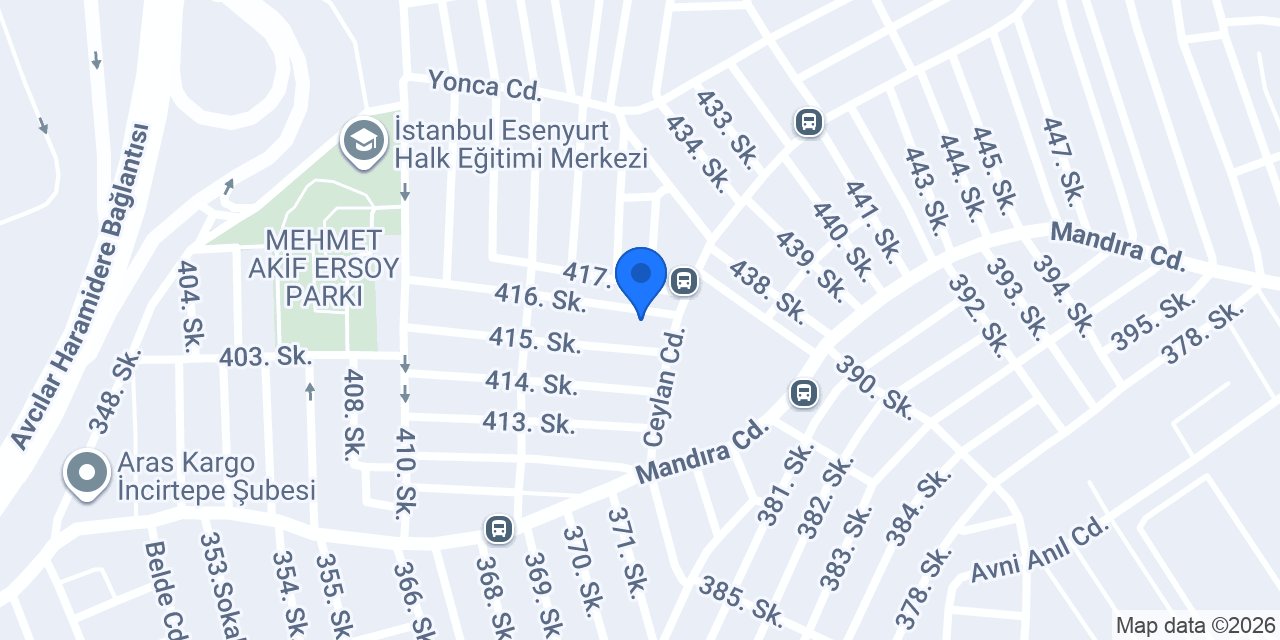AMAÇ İNŞAAT konumu