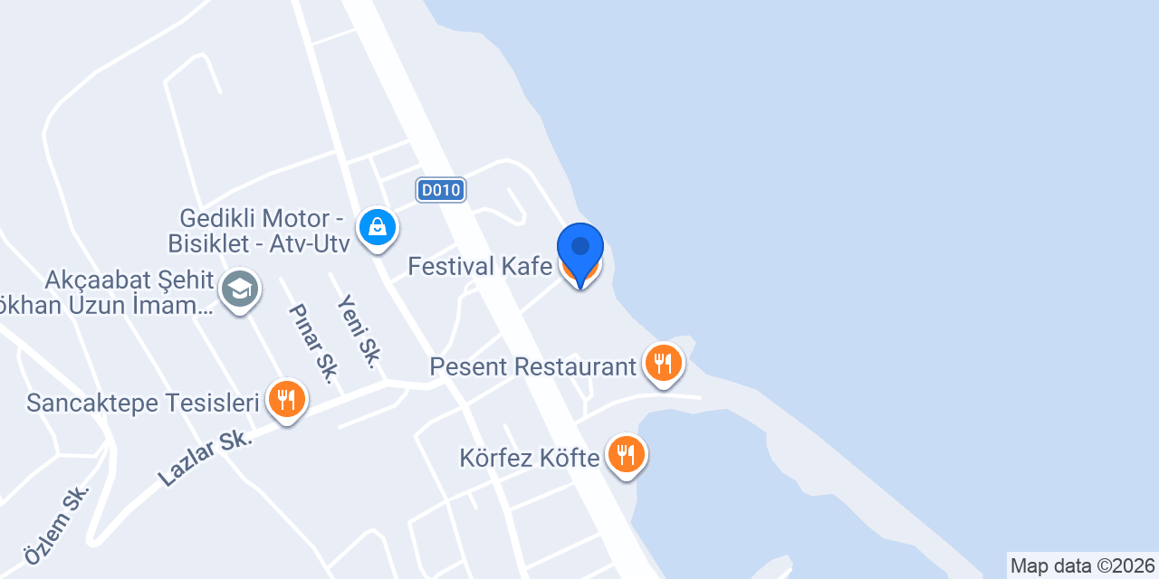 Festival Kafe konumu