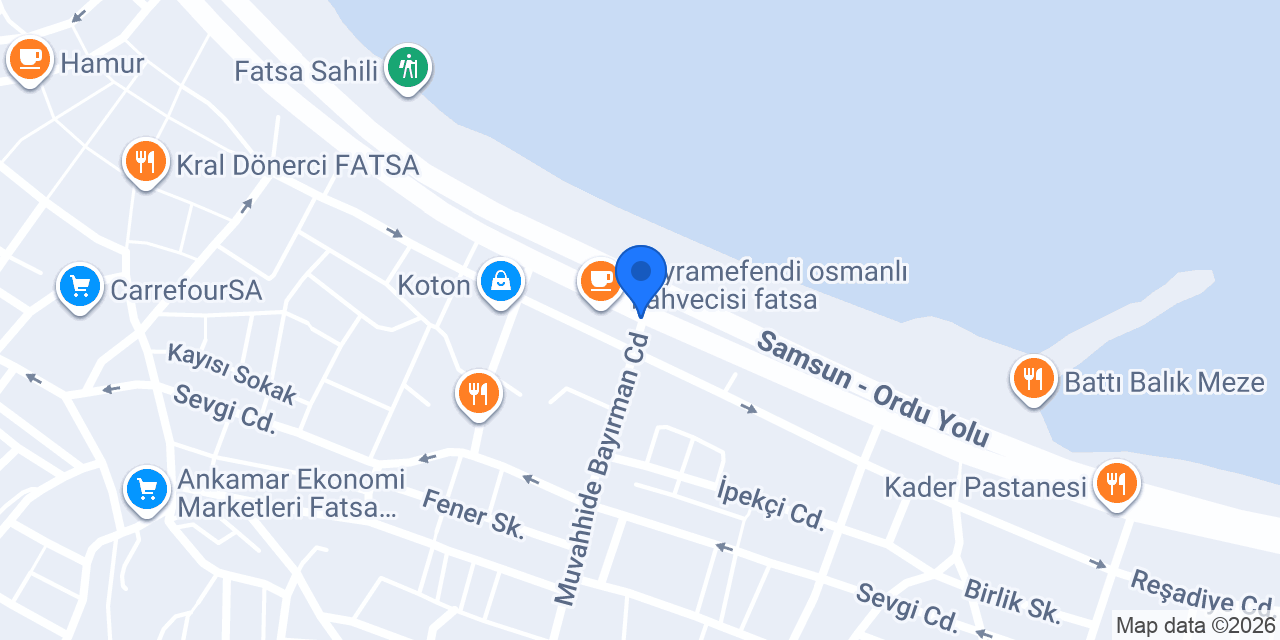 Fatsa 3. Noterliği konumu