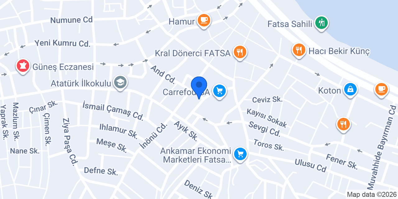 Tuğçem Eczanesi konumu