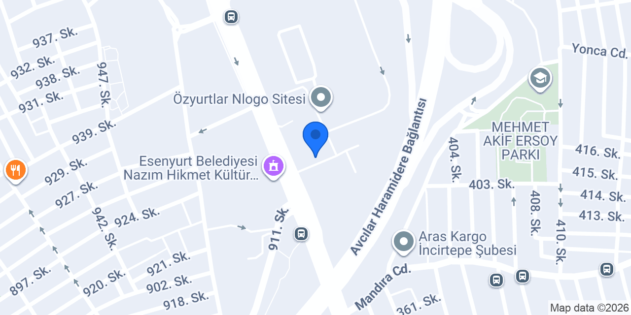 Benfel Dış Ticaret Ltd. Şti. konumu