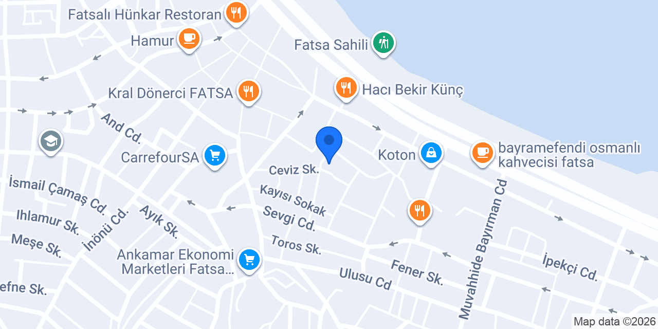 Kuaför Emre Akın konumu