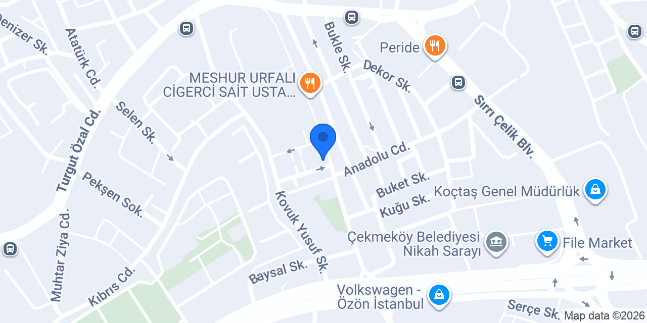 Mazomıx konumu