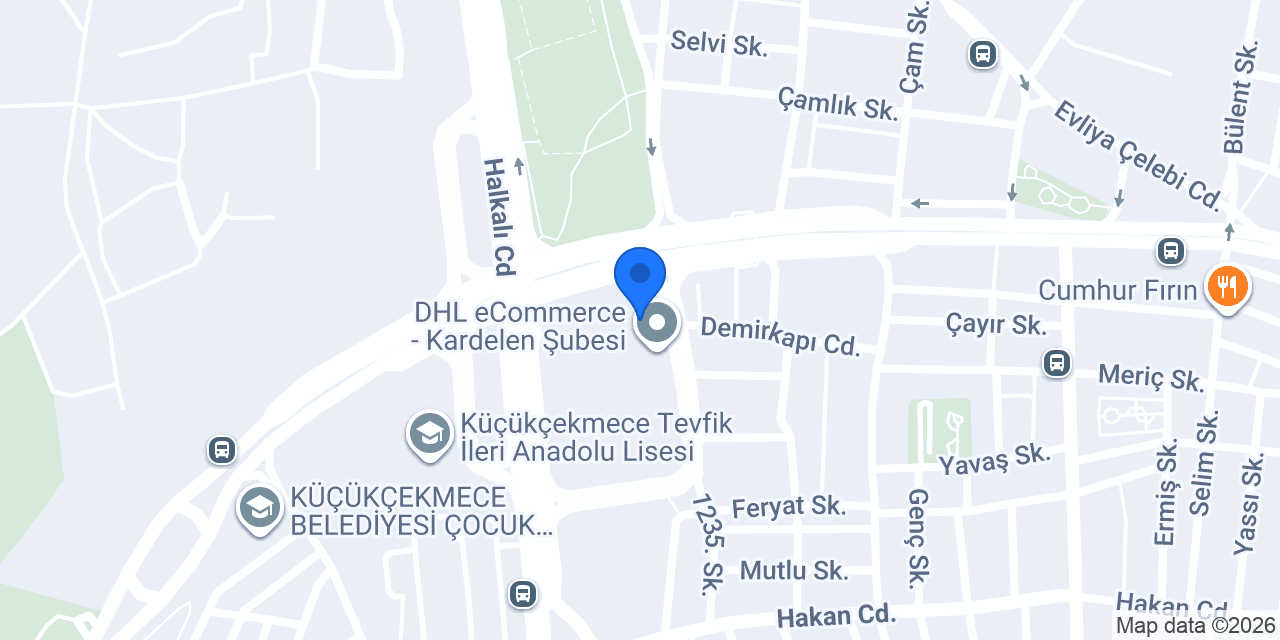DHL eCommerce - Çınaryolu Şubesi konumu
