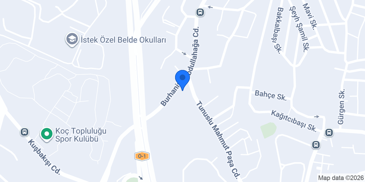 Gülcü Baba Türbesi konumu