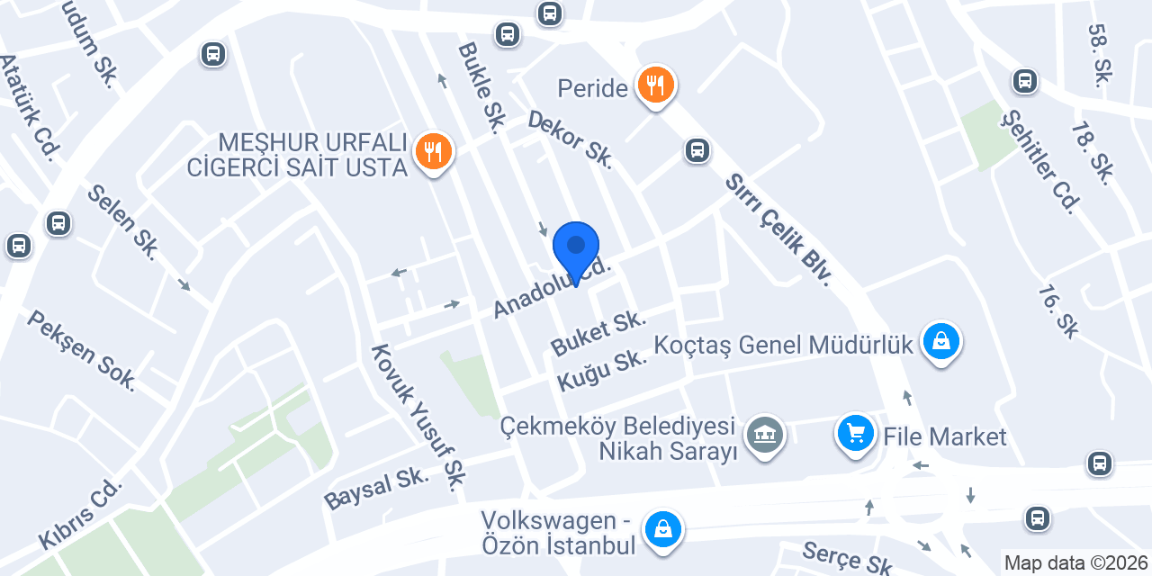Dekorlifeboya konumu