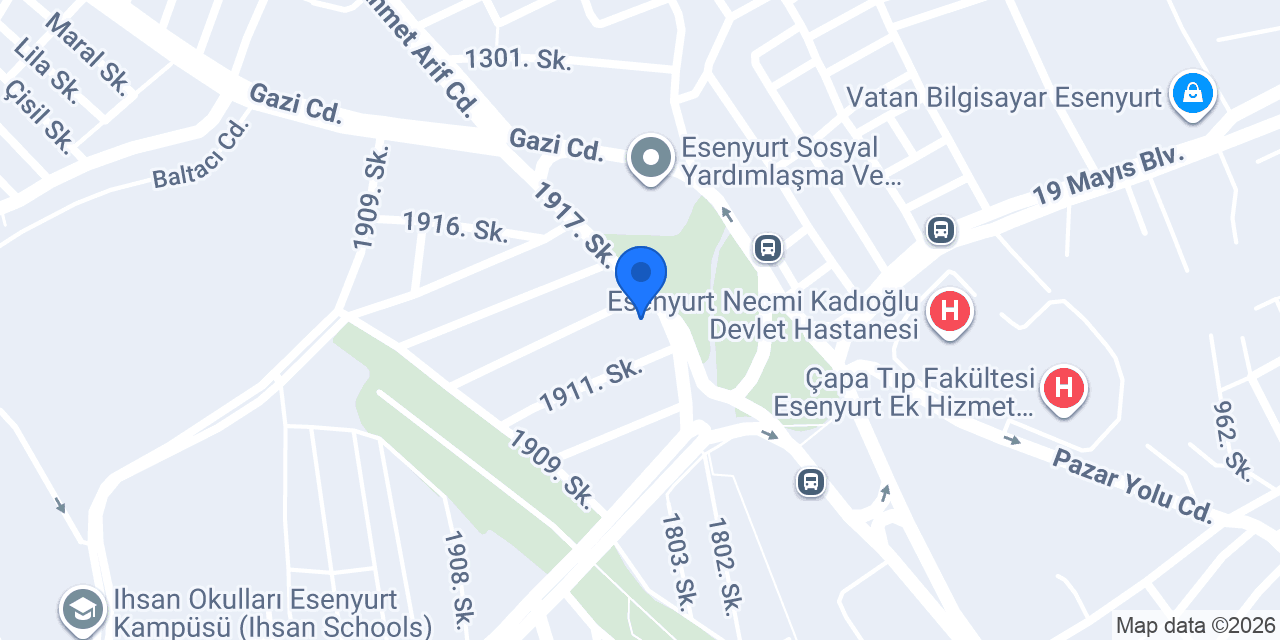 İstanbul Sünnet Kliniği konumu