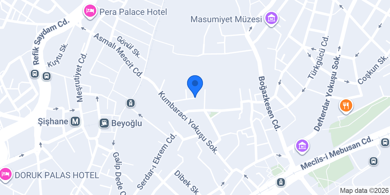 4 Floors İstanbul konumu