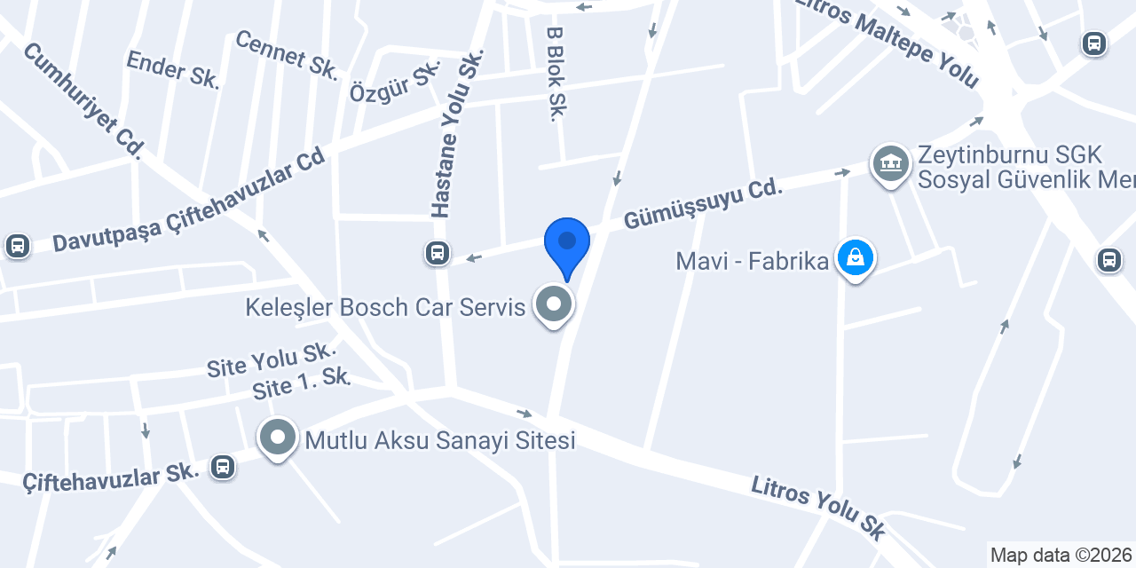 Pratik Car Service konumu