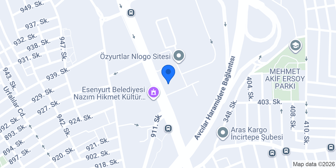 QNB Esenyurt Şubesi konumu