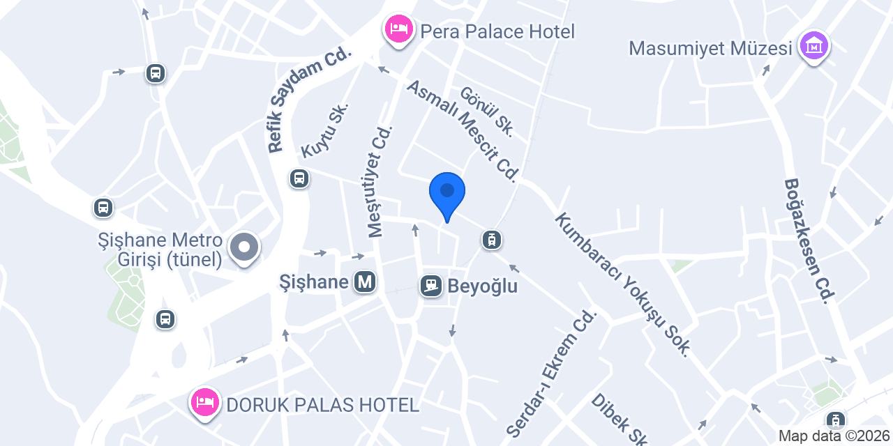 Pub Crawl Istanbul konumu