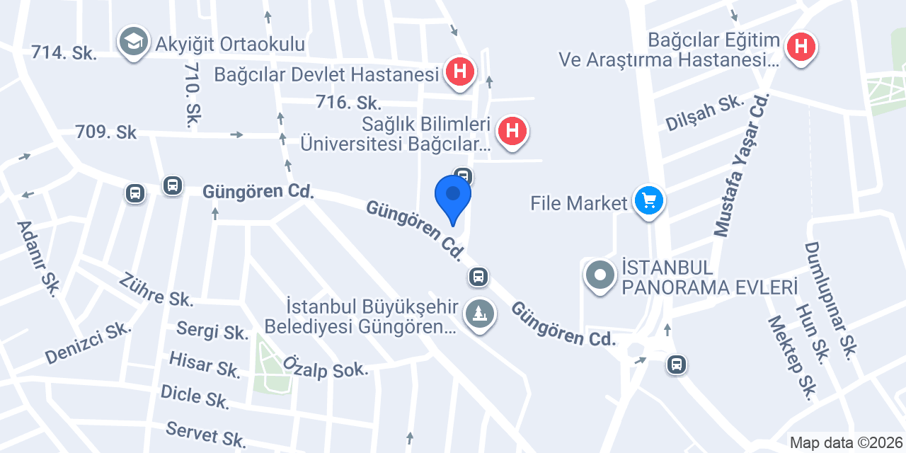 GİSTAŞ Tekstil İnşaat konumu