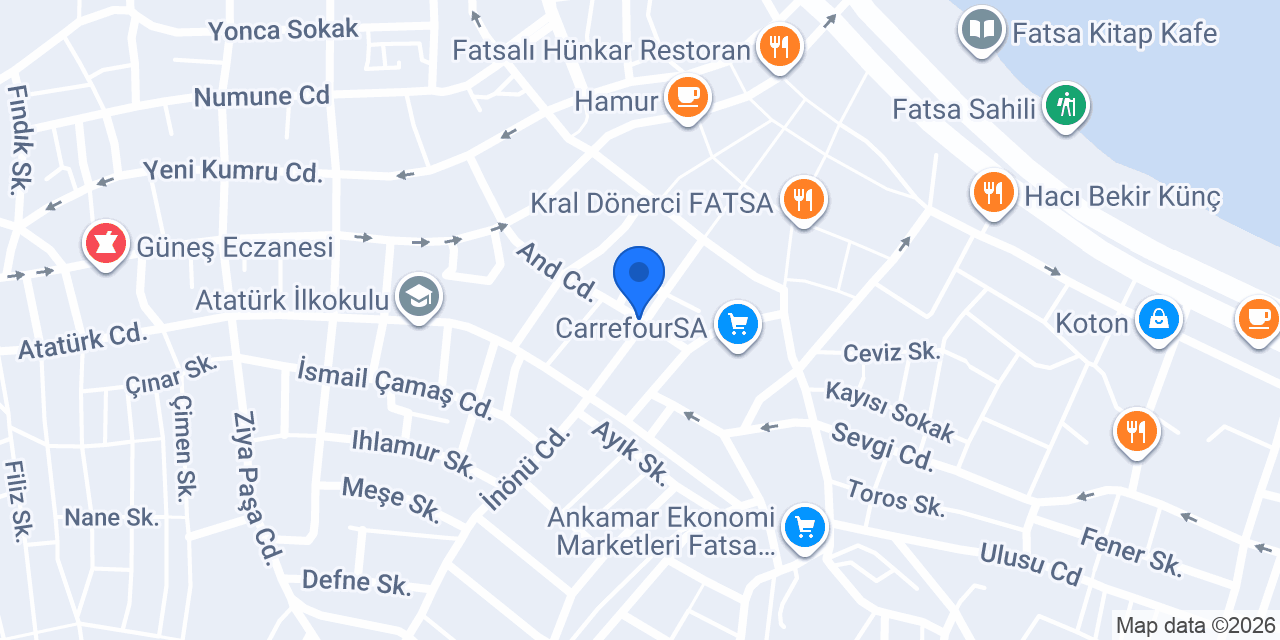 Derya Elektrik konumu
