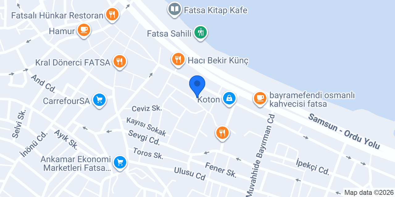 Dinç Yapı Market konumu