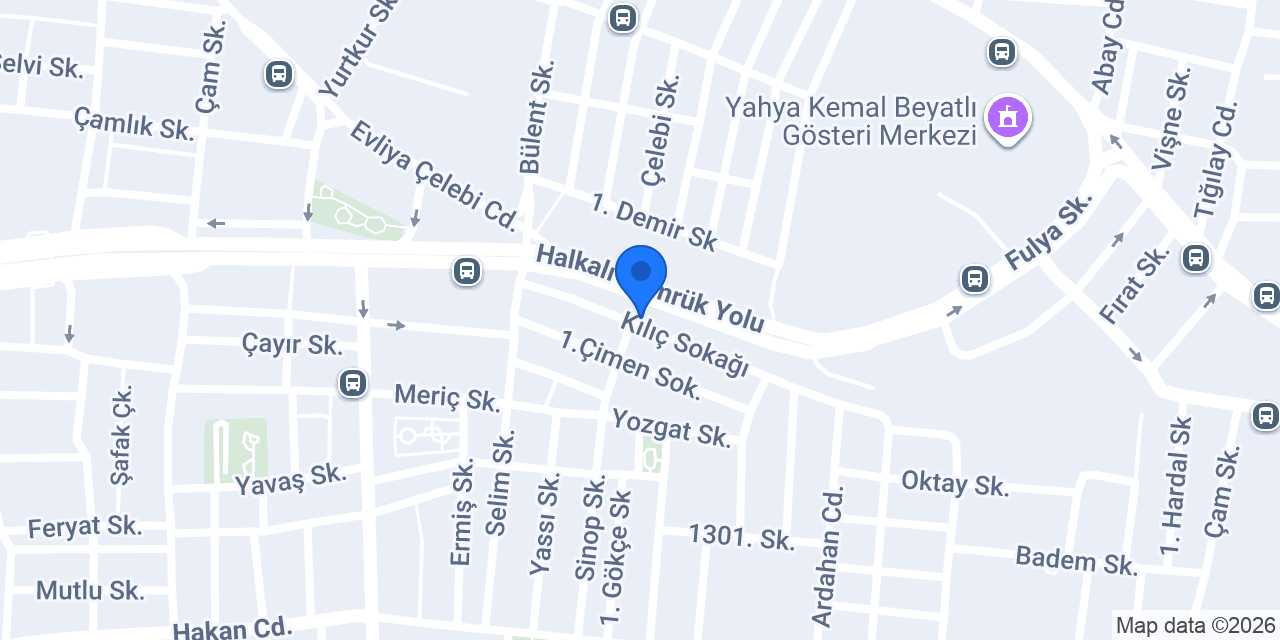 Gökçe Mutfak konumu