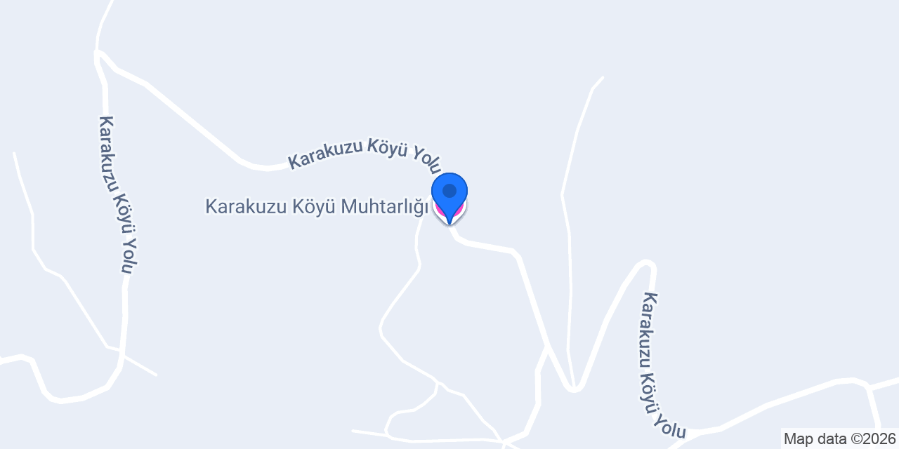 Karakuzu Köyü Muhtarlığı konumu