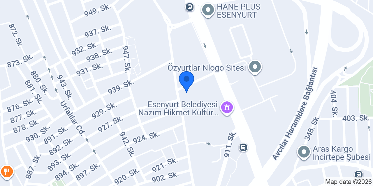 Erman Fırın konumu