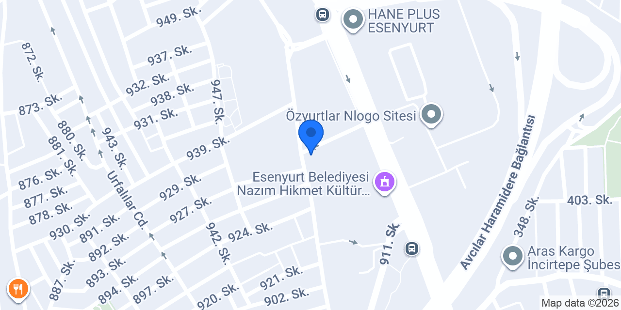 Kebap Sarayı konumu