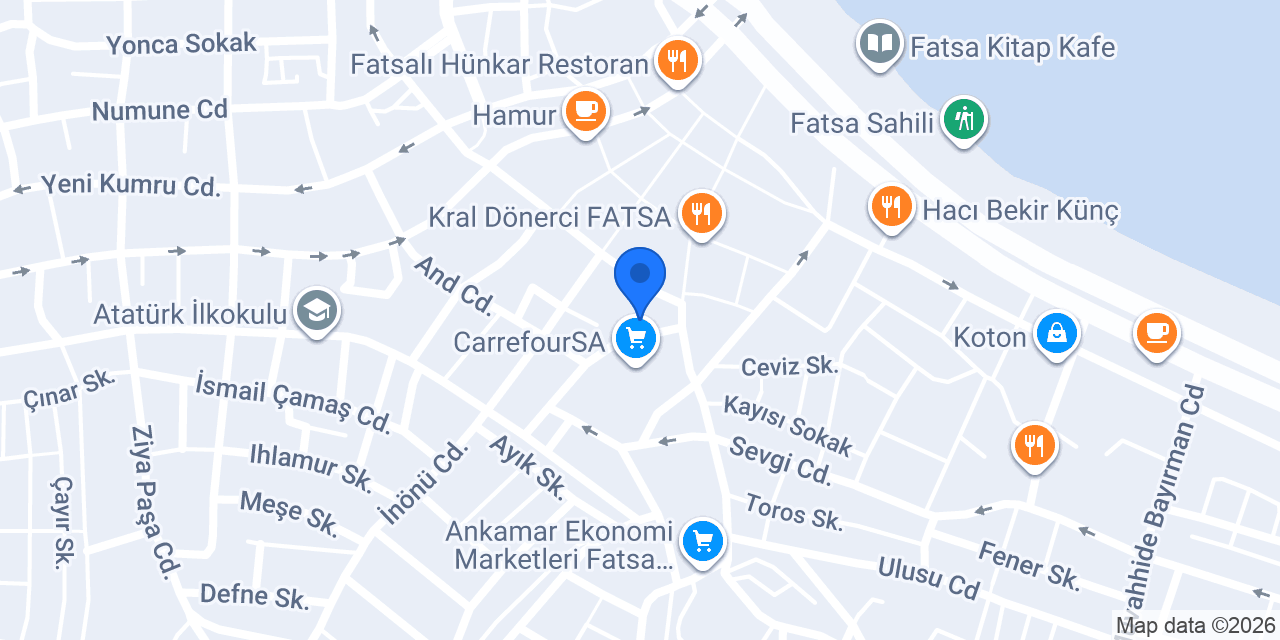 Duru Çiçek Evi konumu