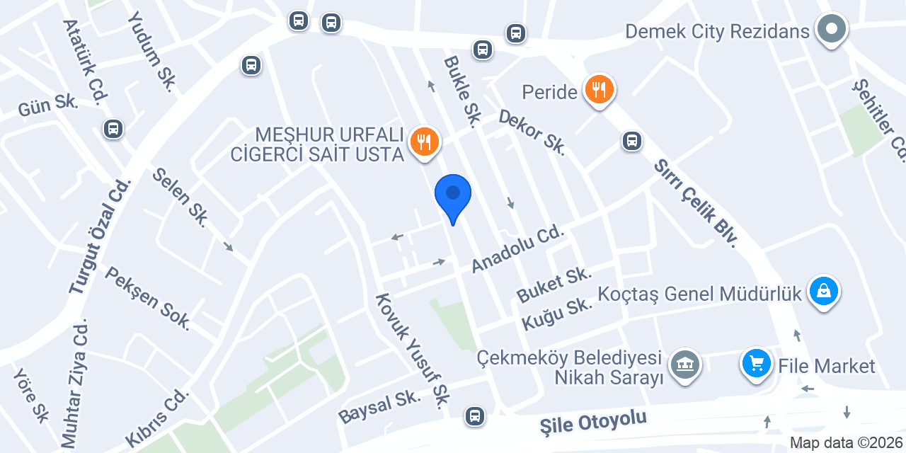 GNC ET & KASAP konumu