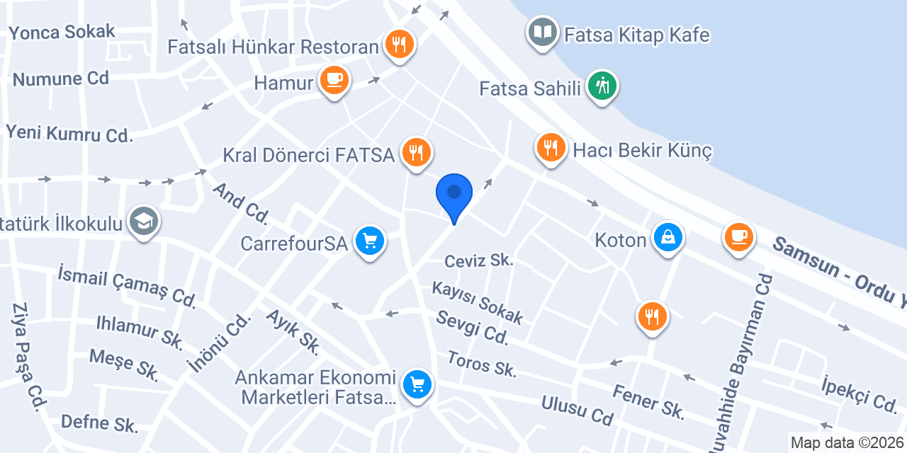 Güneş Taksi konumu