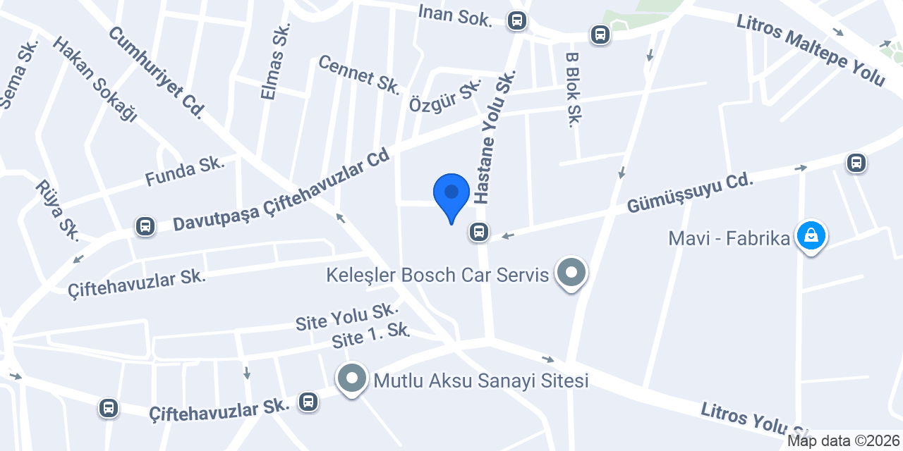 Eka Rent A Car konumu