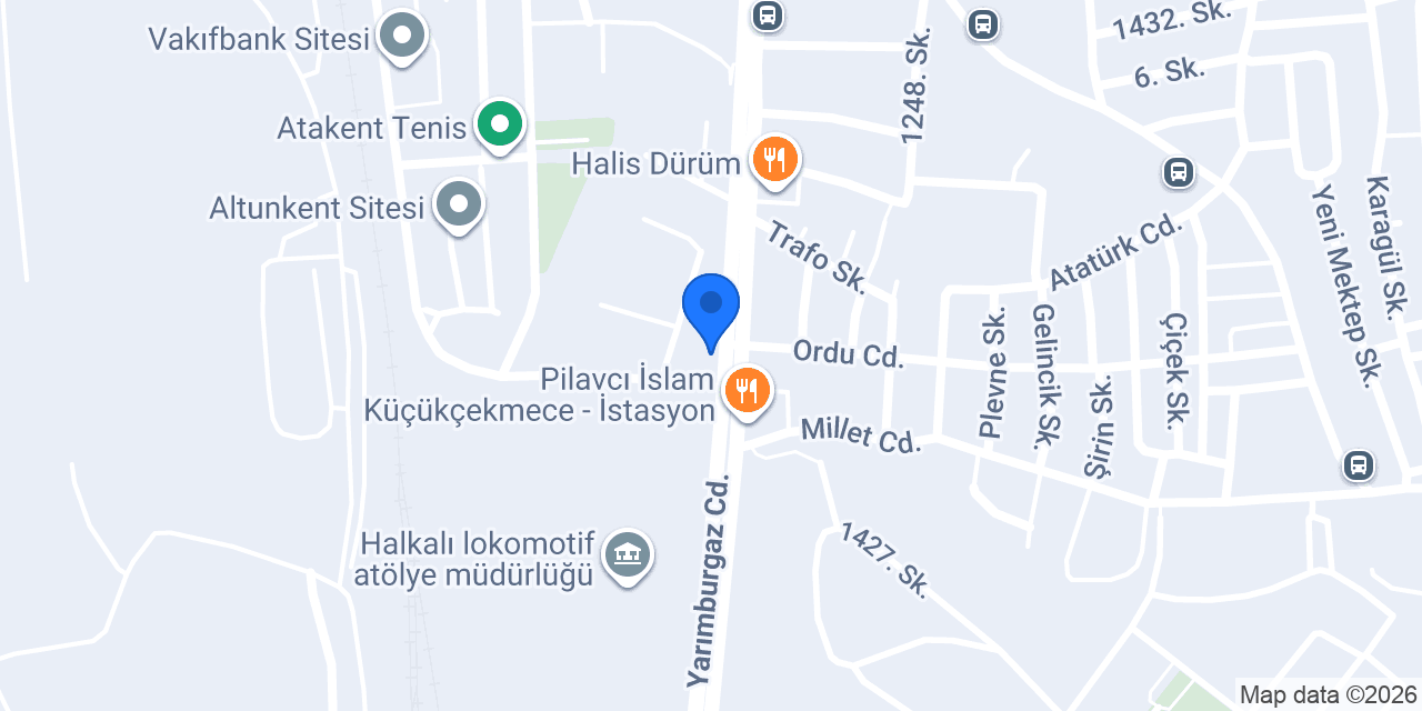 Bütüner oto servis konumu