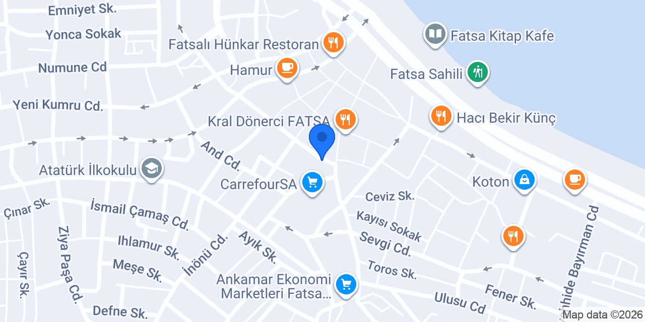 Gül Kuyumculuk konumu