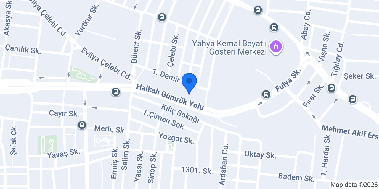 Halkalı İMKB Çok Programlı Anadolu Lisesi konumu