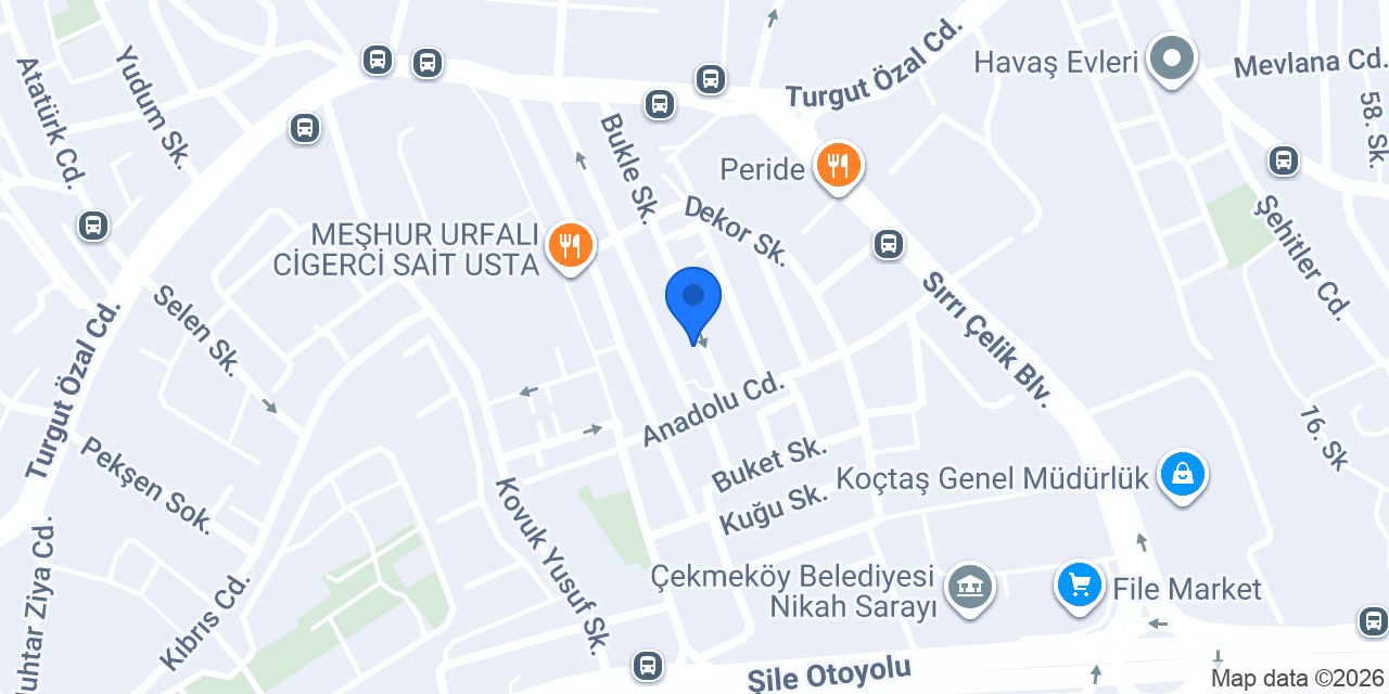 Taşdelen tesisat konumu