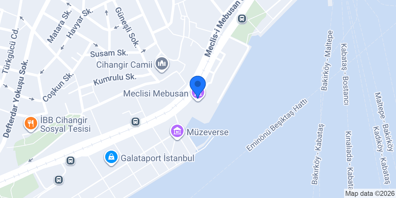 MSGSÜ Sedad Hakkı Eldem Oditoryumu konumu