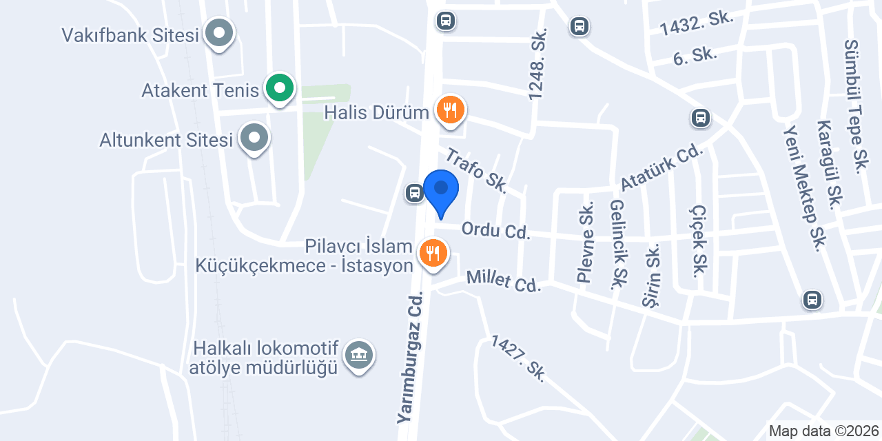 Güvendir Kuaför konumu