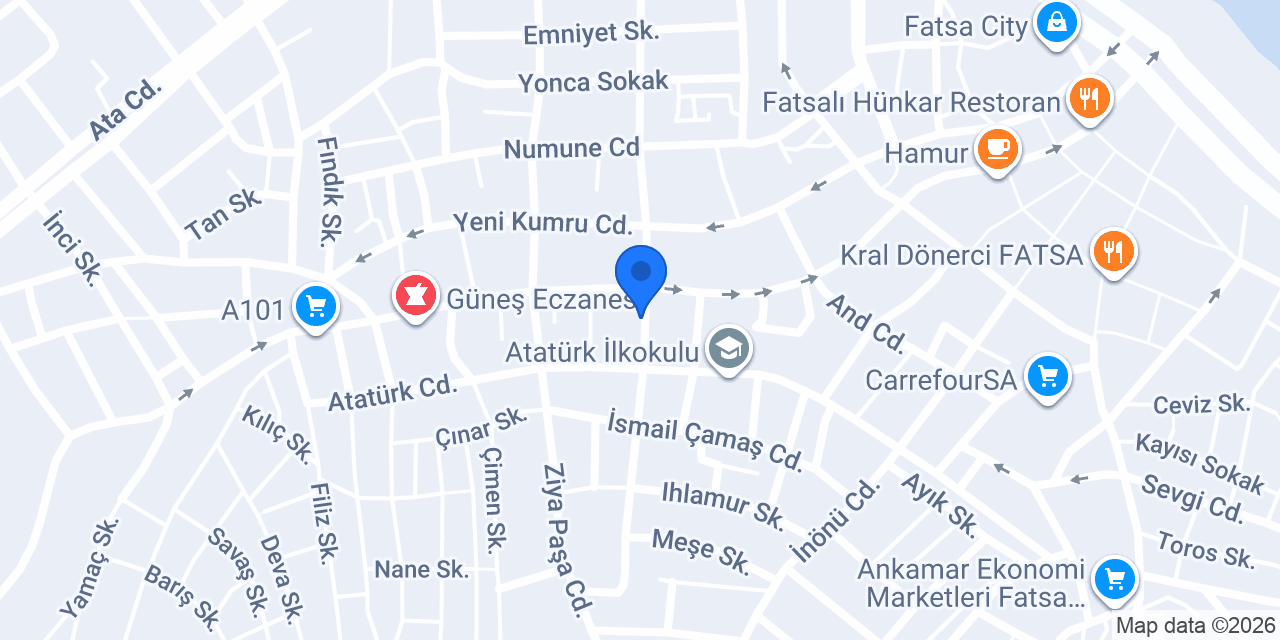 Ata Elektrik konumu