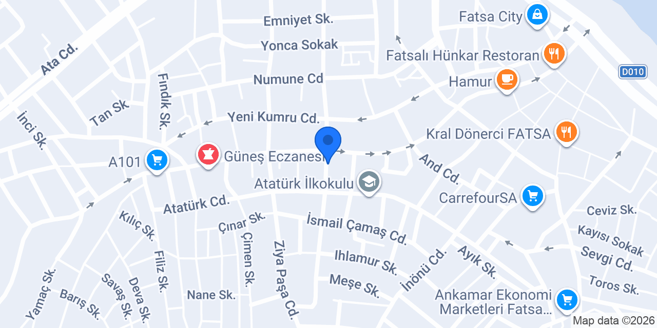 Büşra Argın Nail Studio konumu