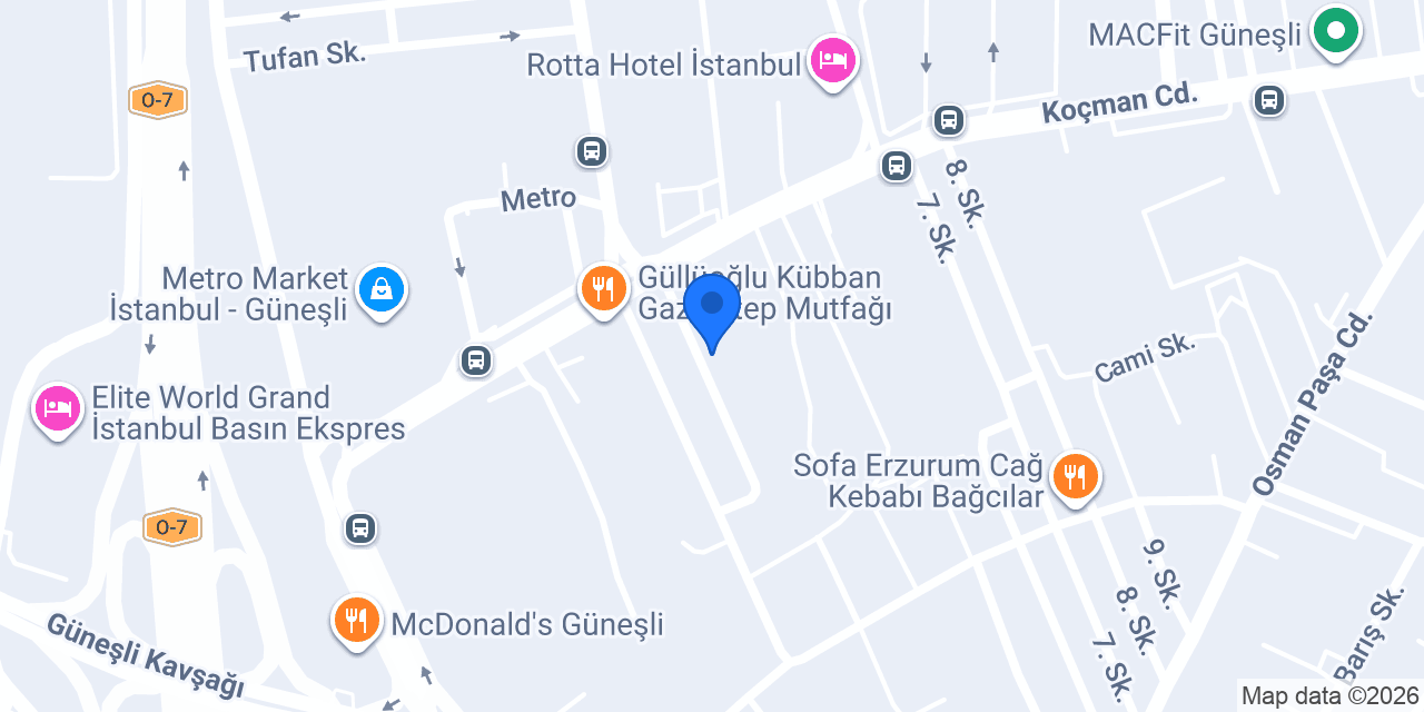 İstanbul İnşaat konumu